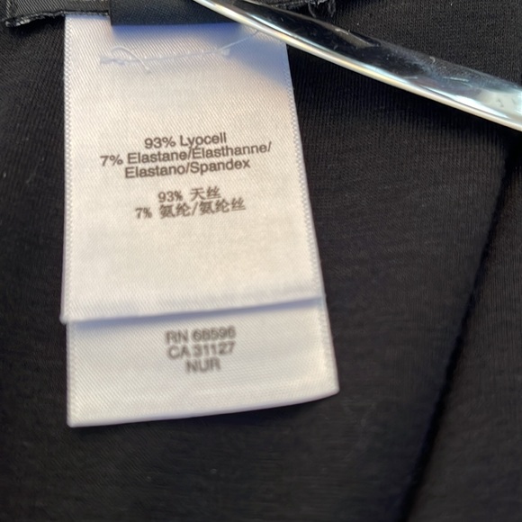 DKNY black knit midi dress - Picture 9 of 11